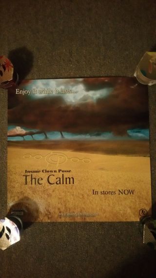 Psychopathic Icp The Calm 18x18 Poster Never Displayed
