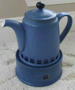 Rare - The Denby Pottery Reflex - Tea Pot And Warmer - Hand Crafted - England