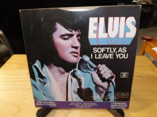 ELVIS PRESLEY - UNCHAINED MELODY / SOFTLY AS I LEAVE YOU 45RPM RCA 11212 2