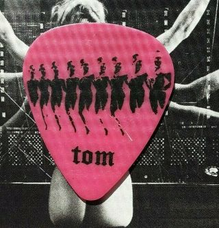 Sum 41 Tom Thacker 2019 Order In Decline Tour Pink Guitar Pick -