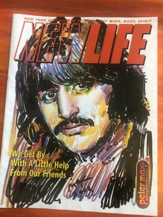 Newlife Mag Ringo Starr Beatles Peter Max Poster