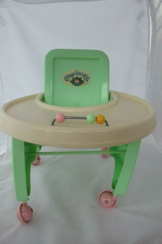 Cabbage Patch Kids 1986 Doll High Chair By Coleco