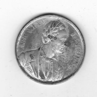 1860 Lincoln Hamlin Campaign Medal