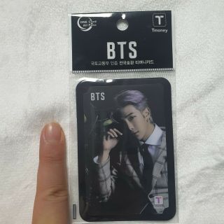 RM BTS T - Money Transportation card KOREA K - POP BANTAN BOYS Photo Korea bts 2