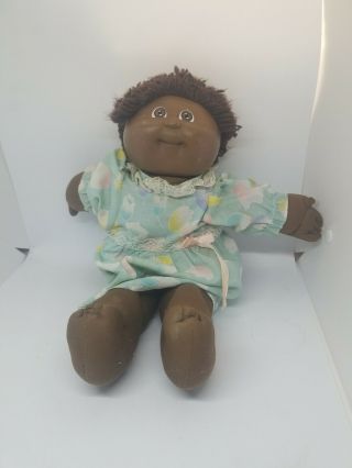 1982 Cabbage Patch Kid 16 " Black African American Girl Doll