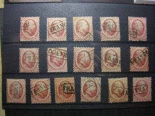 Netherlands Stamp Nvph 5 16 Copies No Thins Good For Plating L3