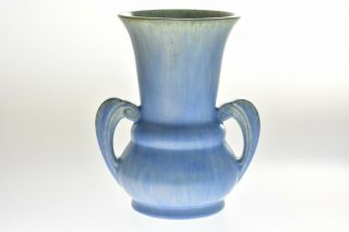 Roseville Pottery 1933 Blue Tourmaline Vase A - 332 - 8