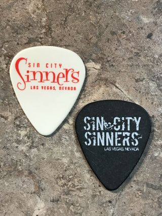 Sin City Sinners Guitar Pick Set - 2 Picks