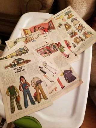 Vintage Betsy Mccall Paper Dolls From Th E1970 