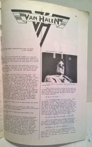 TEENAGE DEPRESSION ‘78 UK rock punk fanzine TOM PETTY VAN HALEN DICTATORS LOOK - 3