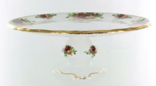 Royal Albert Old Country Roses Pedestal Cake Stand.  Hard To Find Item.