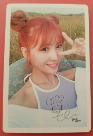 Twice Momo 3rd Mini Album Twicecoaster Lane 1 Official Photocard Kpop