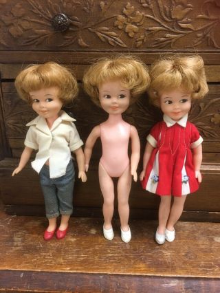 Three Penny Brite Deluxe Reading Dolls