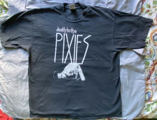 Pixies “death To The Pixies” T - Shirt Xl 4ad Promo Alternative Rock 90s Vintage