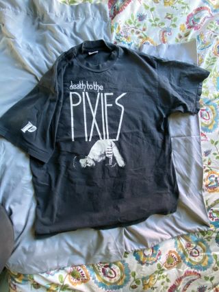 Pixies “Death to The Pixies” t - shirt XL 4AD Promo alternative rock 90s Vintage 2