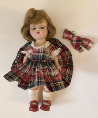 Gorgeous Vintage Ginger Doll - Walker Cosmopolitan 1950’s 4 Pc.  Outfit