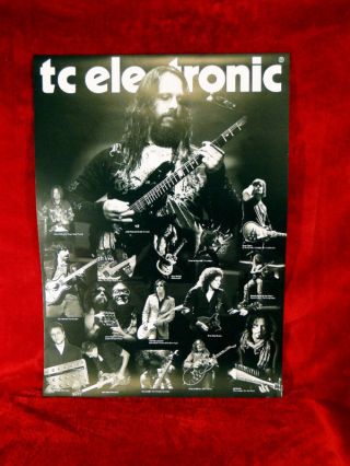 Dream Theater John Petrucci Tc Electronic Promo Poster