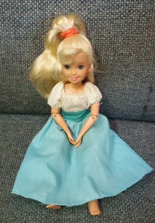 Barbie Sister Blonde Stacie Skipper Doll Articulated Jointed 1995