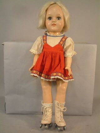 Toni Doll Platinum Blonde Ideal P - 91,  Vintage Hard Plastic.  Dress Look