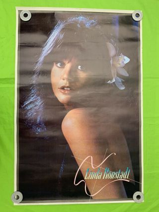 Linda Ronstadt Poster 1977 Star City Inc 35 X 23 Vintage Music Poster