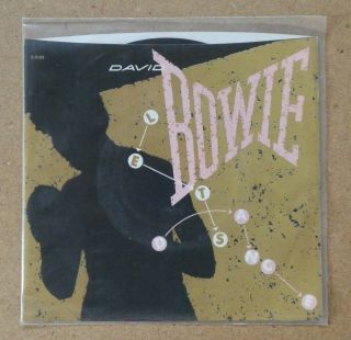 David Bowie 45 Vinyl Single - Let’s Dance,  Cat People Emi B - 8158 Vg