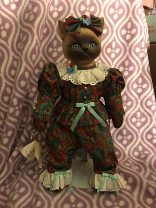 Whispurr Cat Musical? Doll By Bette Ball For Betty Jane Carter 198 Of 1000