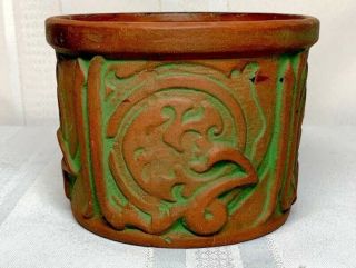 Peters & Reed,  Moss Aztec Paneled Celtic Design,  Arts & Crafts,  Wonderful Green