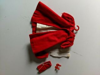 1960s Mattel Vintage Barbie Red Flare Outfit 939