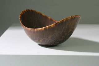 GUNNAR NYLUND - Stoneware bowl - ARO - Rorstrand - Sweden - 1950s 3