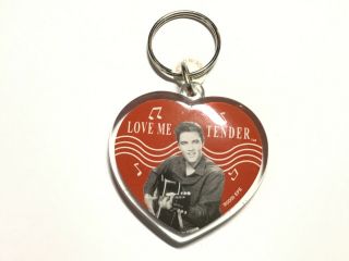 Elvis Presley - 2000 Collectible Keychain - " Love Me Tender "