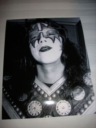 Kiss Killer Ace Frehley 8x10 Early Shot.  The Real 