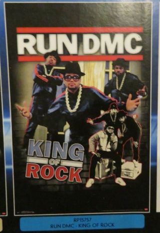 Run Dmc - King Of Rock - Poster -