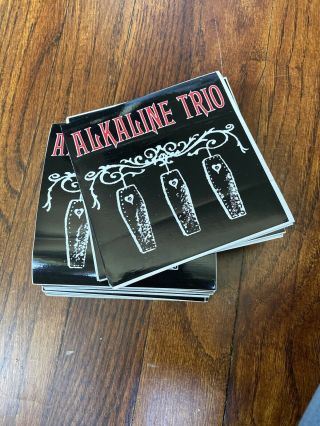Alkaline Trio Stickers 2 Set Rare