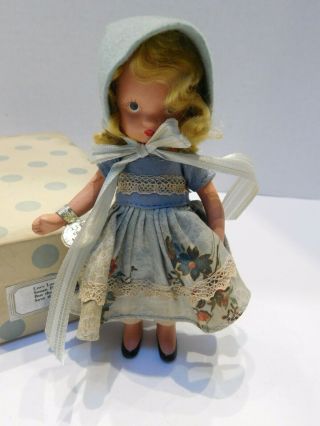 Vintage Nancy Ann Storybook Bisque Doll Lucy Locket 115 Box & Tag