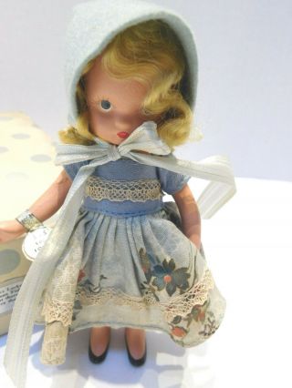 Vintage Nancy Ann Storybook Bisque Doll Lucy Locket 115 Box & Tag 2