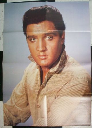 Elvis Presley Double - Sided Poster From Publication