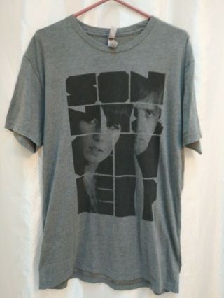 Early Sonny And Cher Grey L T - Shirt