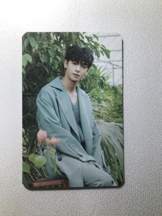 Astro Cha Eunwoo All Light Photocard (green Ver. ) [us Seller]