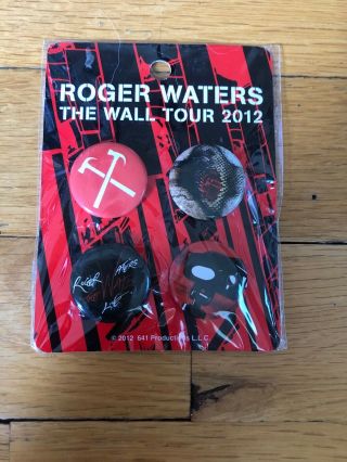 Roger Waters The Wall Tour 2012 Collector Pins