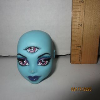 Replacement 3 Eyed Head For 12 " Monster High Create A Monster Doll Mattel Three