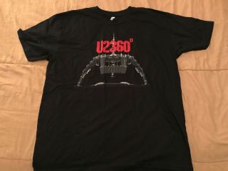 Nwot U2 360 Tour Mens Vintage Concert Deadstock 2011 T - Shirt 3xl Rare