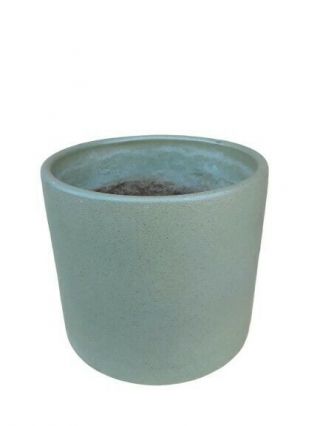 Mid Century Modern Vintage Gainey Ceramic Pottery Planter Pot Avocado Green Ac10
