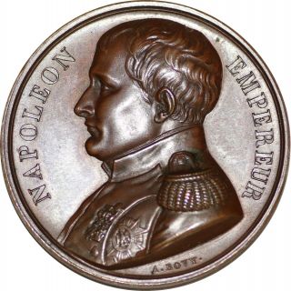 Napoleon I.  Medal Memorial Of Sant Helene (1821 - 1840).  By: Bovy.  (fdc).  Rrr.