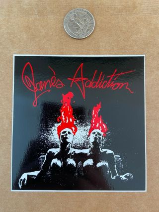 Vintage Janes Addiction Rare Collectible Sticker From The 90 