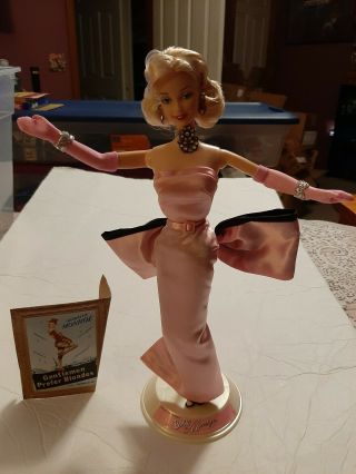 Barbie As Marilyn Monroe Gentlemen Prefer Blondes Pink Dress Out Of Box