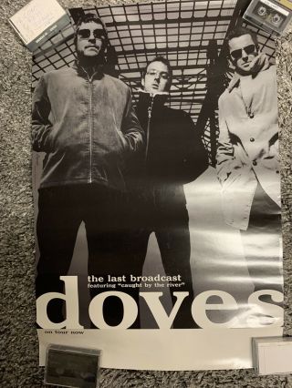 Doves Rare 2002 Promo Poster For Last Broadcast Cd Never Displayed Usa 18x24