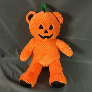 Build A Bear Jack - O - Lantern Halloween Pumpkin Plush Bear - O - Lantern 17 "