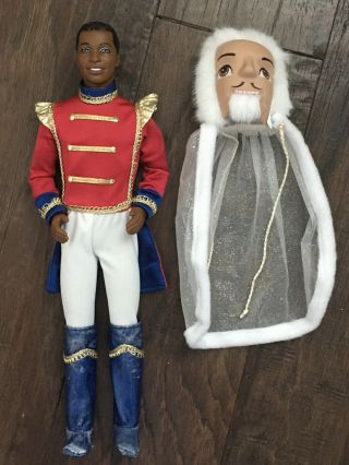 Prince Eric Ken Barbie Doll The Nutcracker 2001 Mattel Aa African American