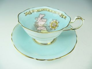 Paragon Cup & Saucer Patriotic Series " There Will Always Be An England "