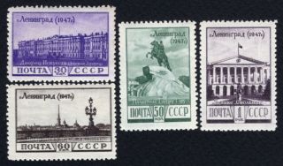 Russia Ussr 1948 Complete Set Sc 1134 - 1137 Mnh Cv=28$